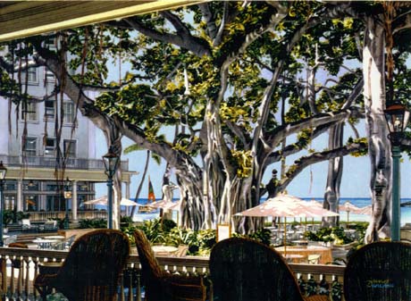 Banyan Tree, Moana Hotel